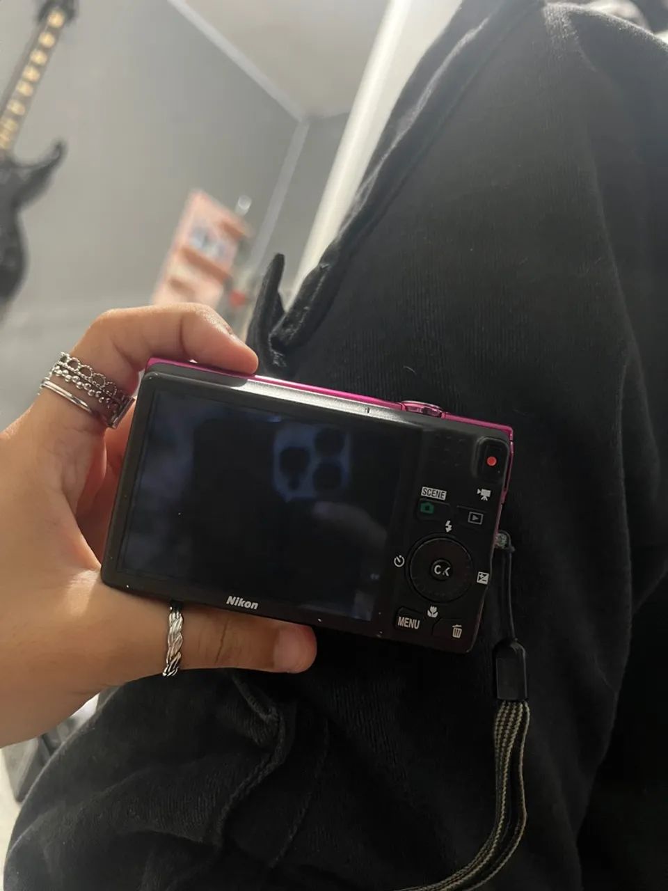 câmera digital nikon coolpix s6200 rosa - Foto 4