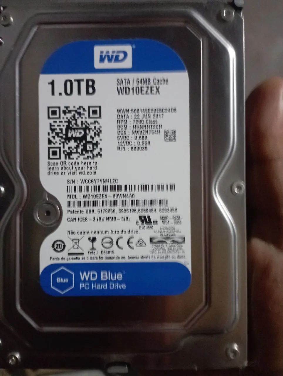 HD de Pc de 1 tera