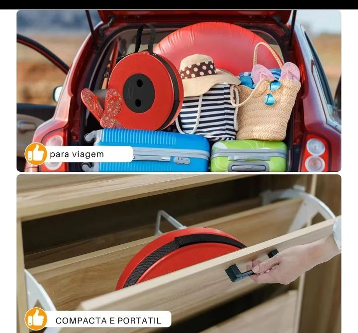 BANQUETA DE PLASTICO DOBRAVEL<br><br>REF: LE-5411 - Foto 4