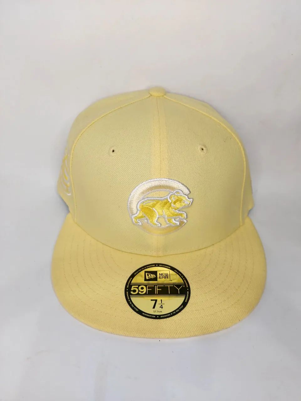 Boné Chicago Cubs amarelo - New era - 59fifty - Aba reta - Baseball - Mlb - Foto 2