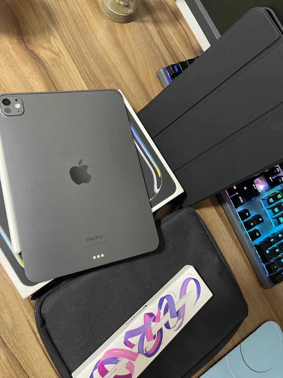 iPad Pro M4 256GB Apple Pencil Pro おまけ付 iPad Pro M4 256GB Black Space + Apple Pencil Pro - Tablets e E