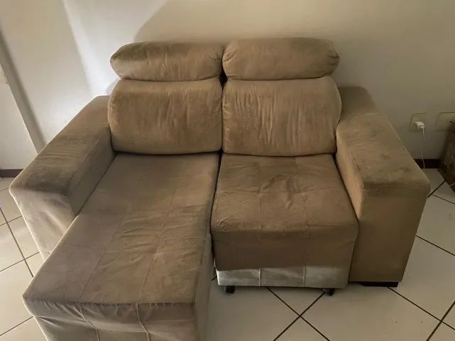 Sofá retrátil dois lugares - Vendo barato! - Foto 2