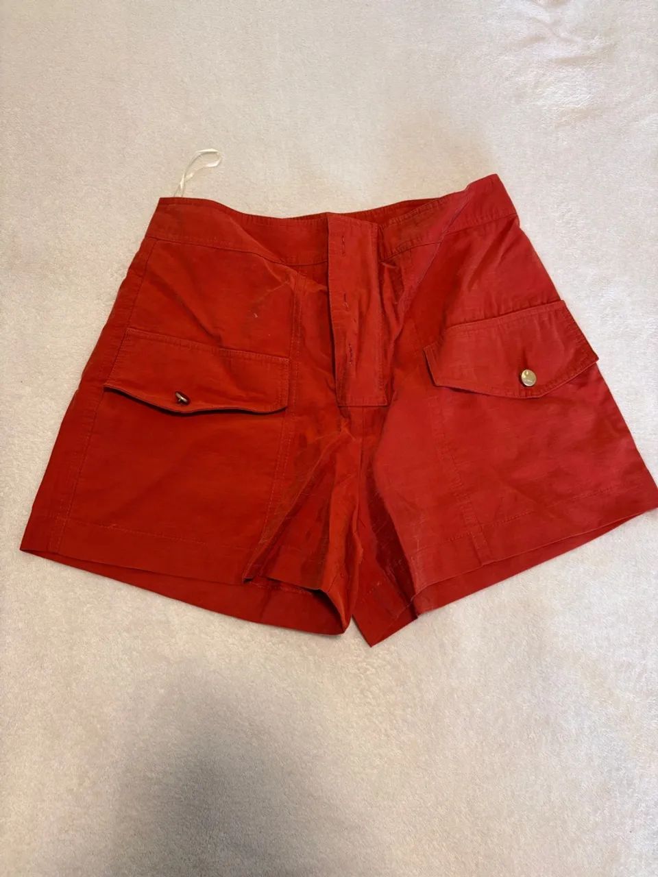 Shorts terracota alfaiataria 