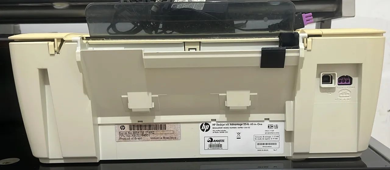 IMPRESSORA HP DESKJET 2546 COM DEFEITO - PEÇAS OU CONSERTO  