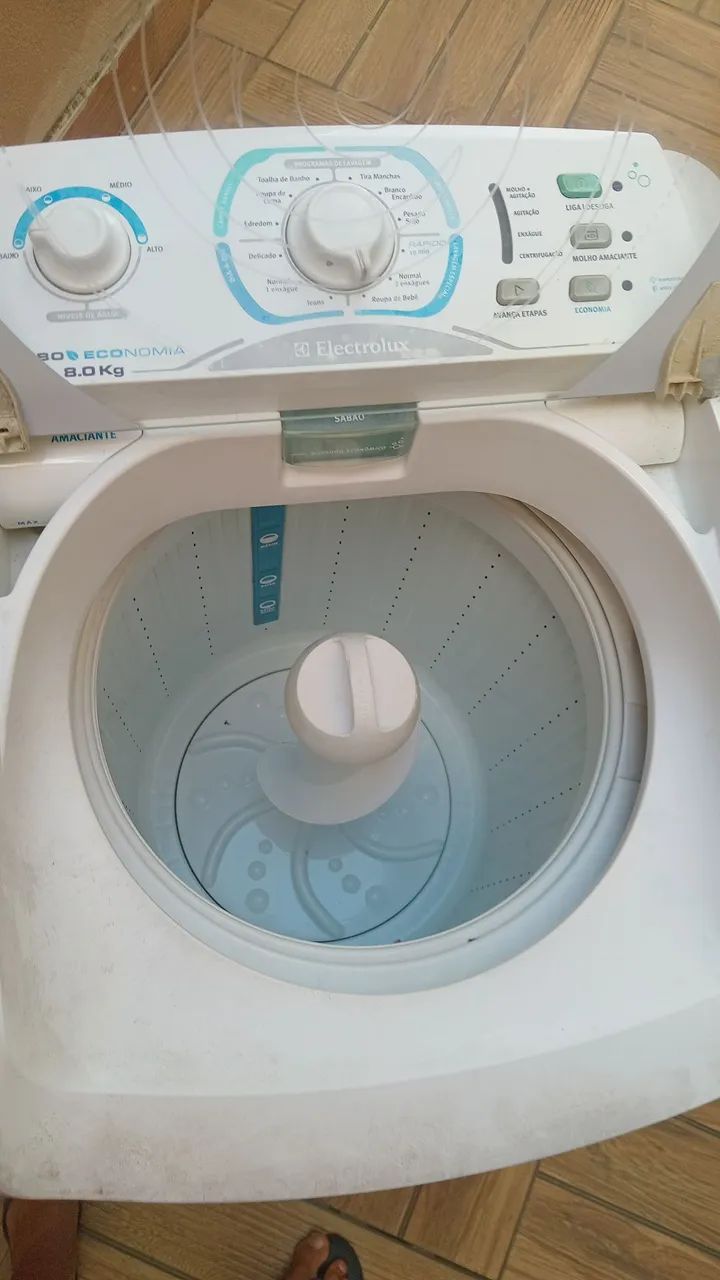 Máquina de Lavar Roupa Electrolux 8kg Turbo Economia - Foto 2