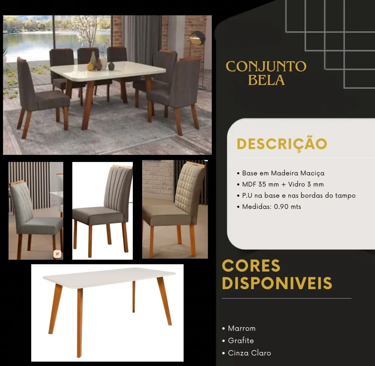 Conjunto bela 6c 
