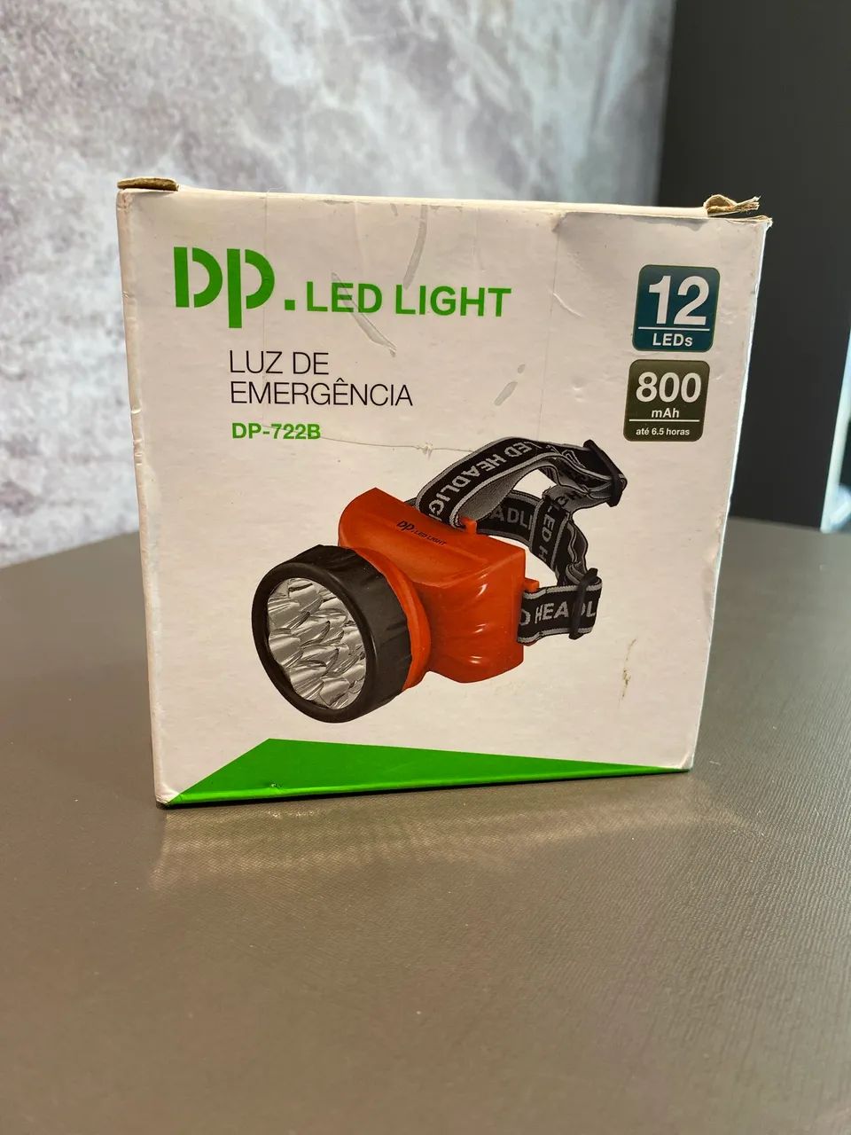 Lanterna de Cabeça Recarregável DP-722B
