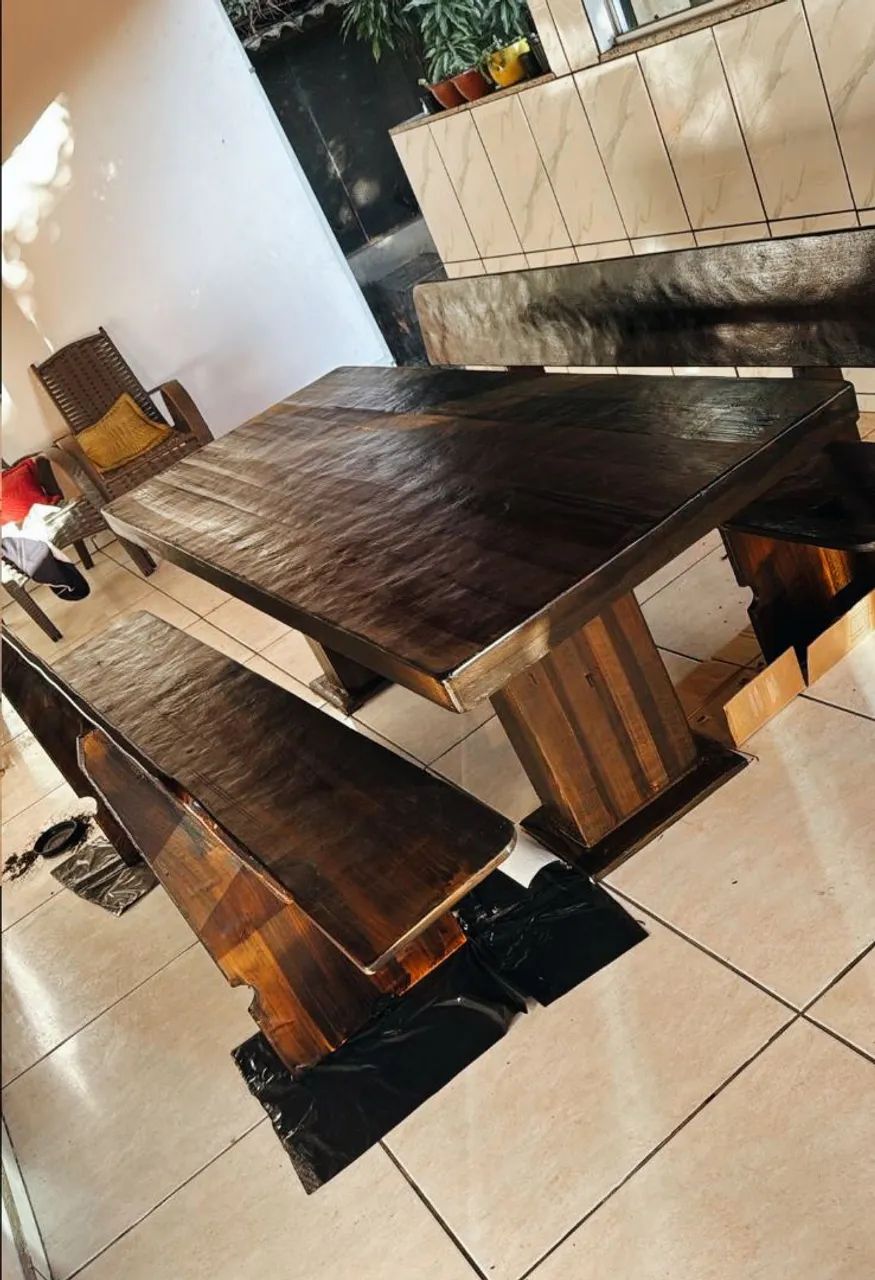 "Bancos Confortáveis e Versáteis para Sua Mesa e Espaços" - Foto 5