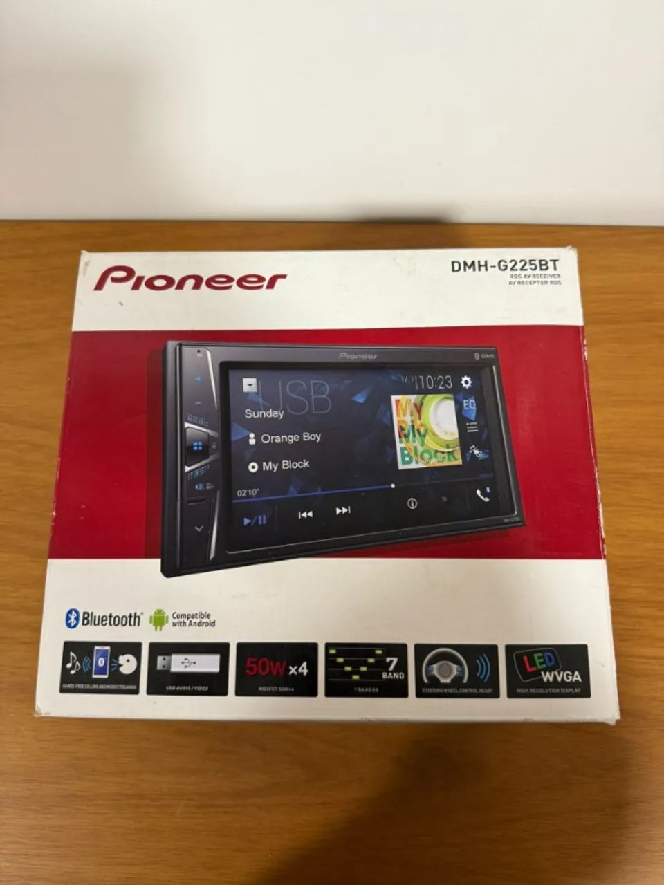 Multimídia Dvd Pioneer DMH-G225BT Ótimo Estado