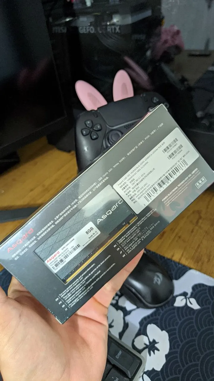 Memória RAM Asgard RGB 16GB 2x8 DDR4 3200MHz