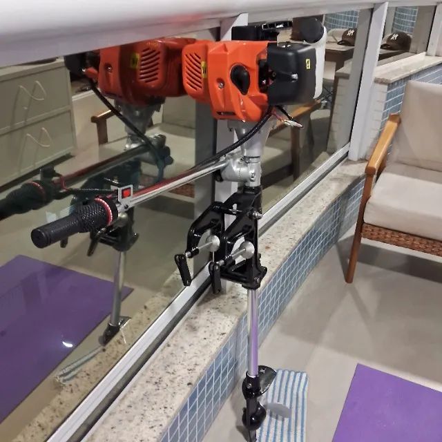 Motor de Popa 3hp 2 tempos 65CC - Foto 9