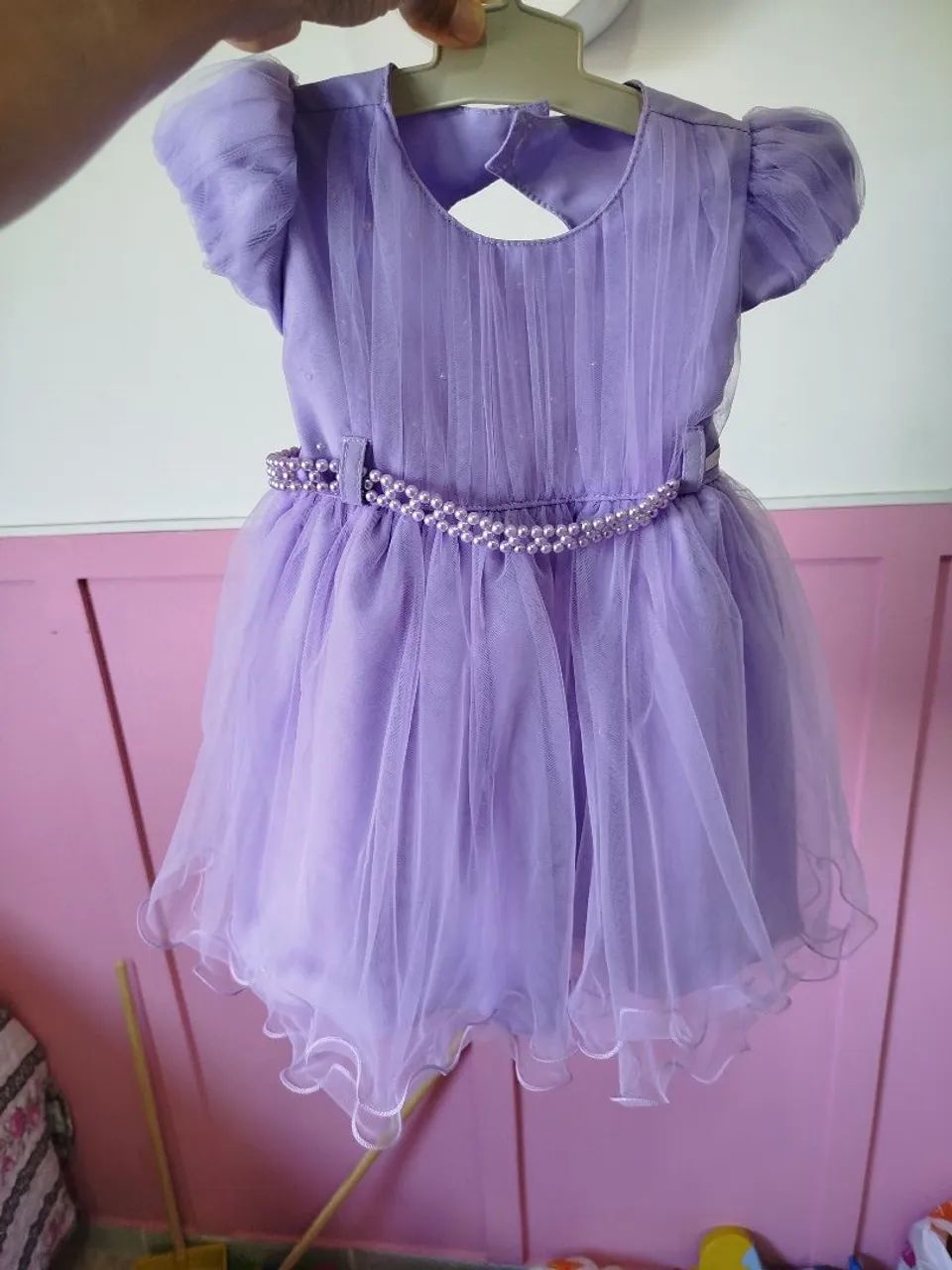 Vestido bebê Tamanho G novo  - Foto 3