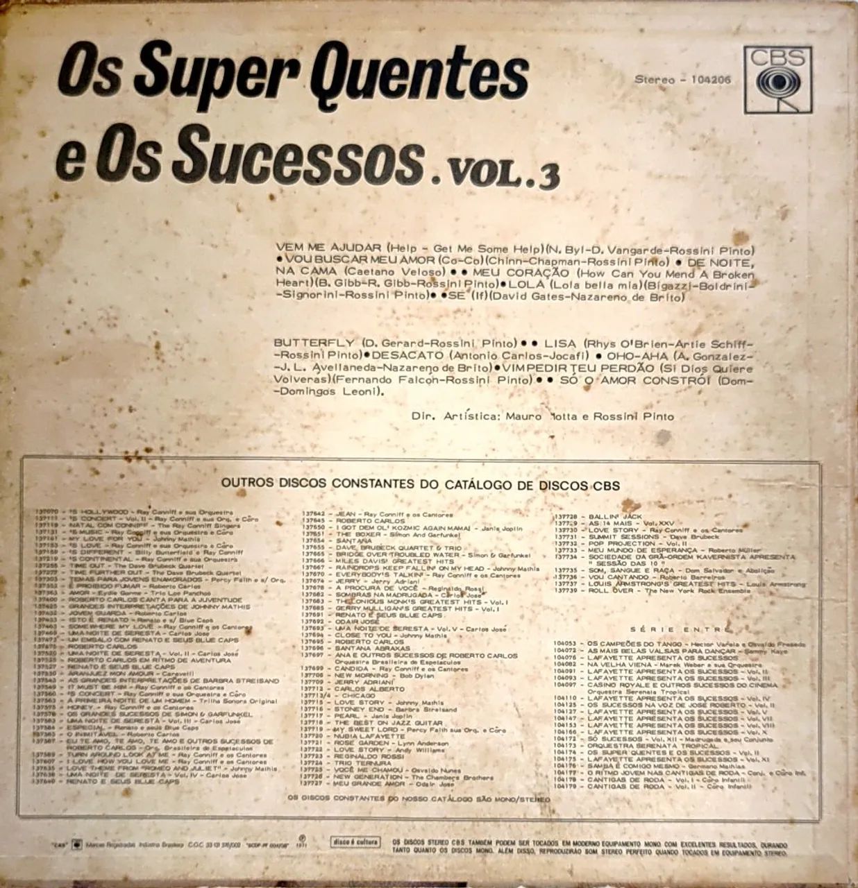 Disco Vinil Super Quentes e os Sucessos vol. 3 - Foto 2