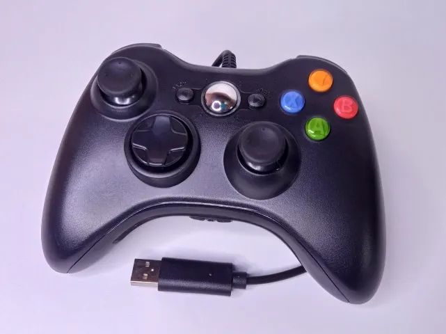 Controle Com Fio Usb Xbox 360 Kapbom Kap-360 *ENTREGA GRÁTIS* - Foto 2