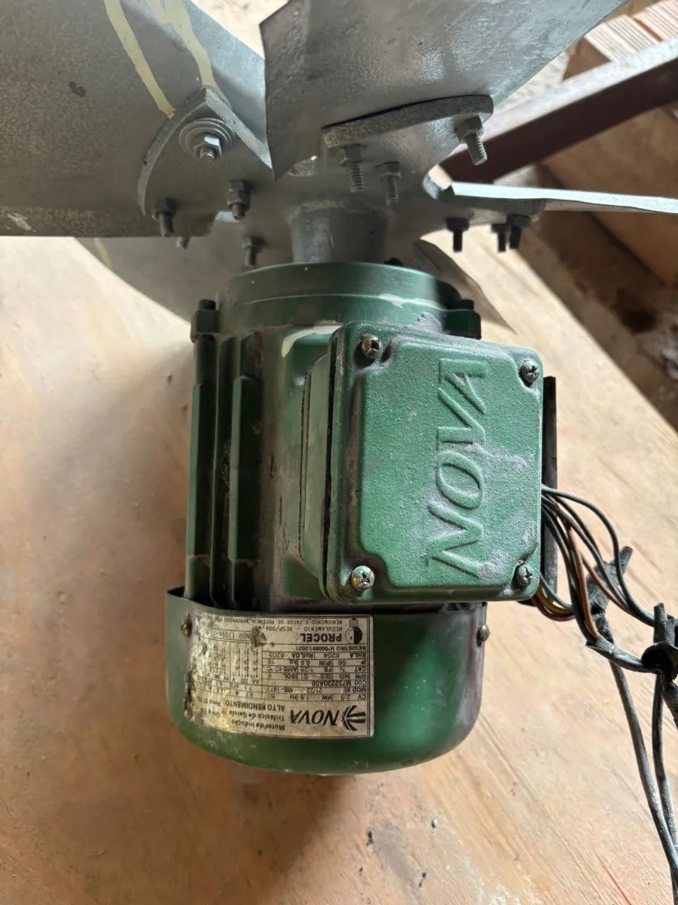 Exaustor para cabine de pintura automotiva, alta rotacao perfeito funcionamento  - Foto 3