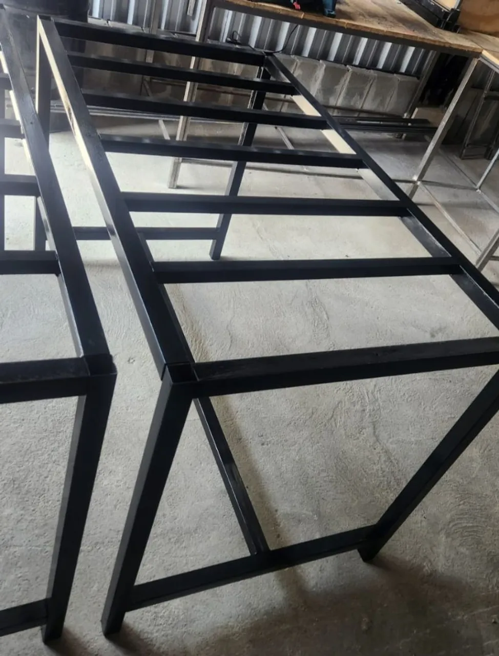Estrutura de mesas bases Serralheria