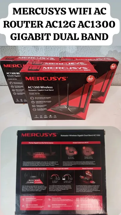 MERCUSYS WIFI AC ROTEADOR AC12G AC1300