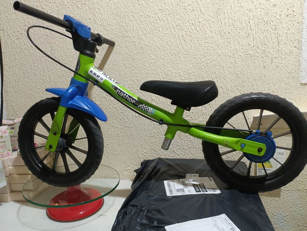 Bicicleta sem pedal infantil Nathor