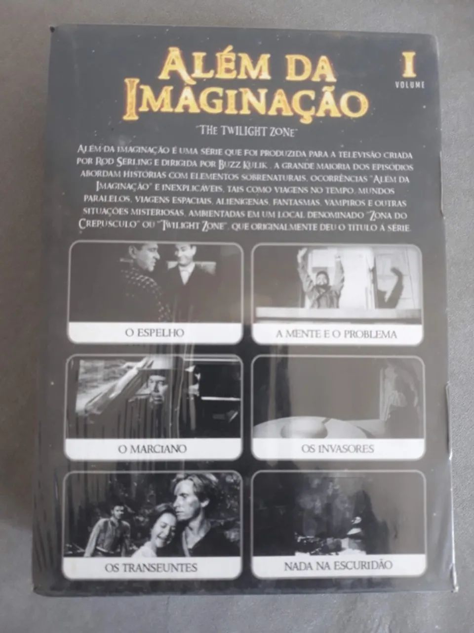 BOX COM 3 DVD´S - ALEM DA IMAGINAÇÃO -THE TWILIGHT ZONE - Foto 2