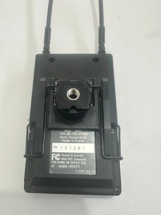 Microfone De Lapela Sem Fio Sony Utx-b2 Urx-p2 (Usado) - Foto 4