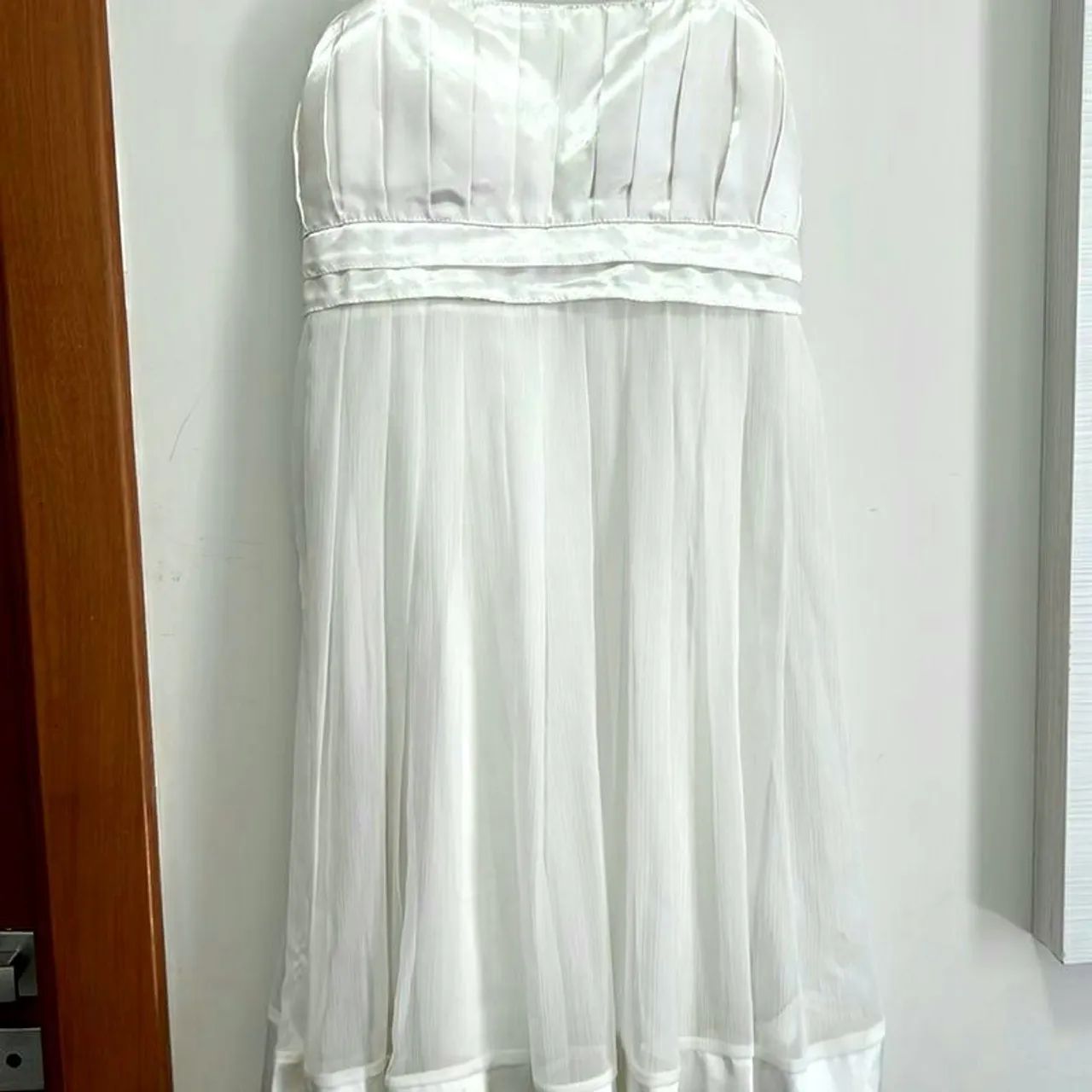 Vestido branco de festa