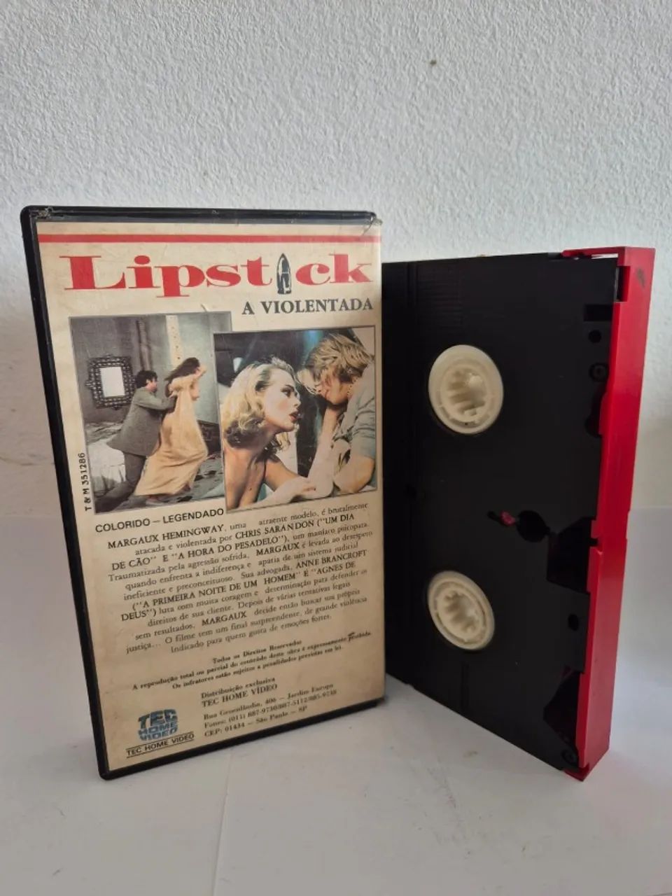 VHS Lipstick: A Violentada Legendado Original - Foto 2