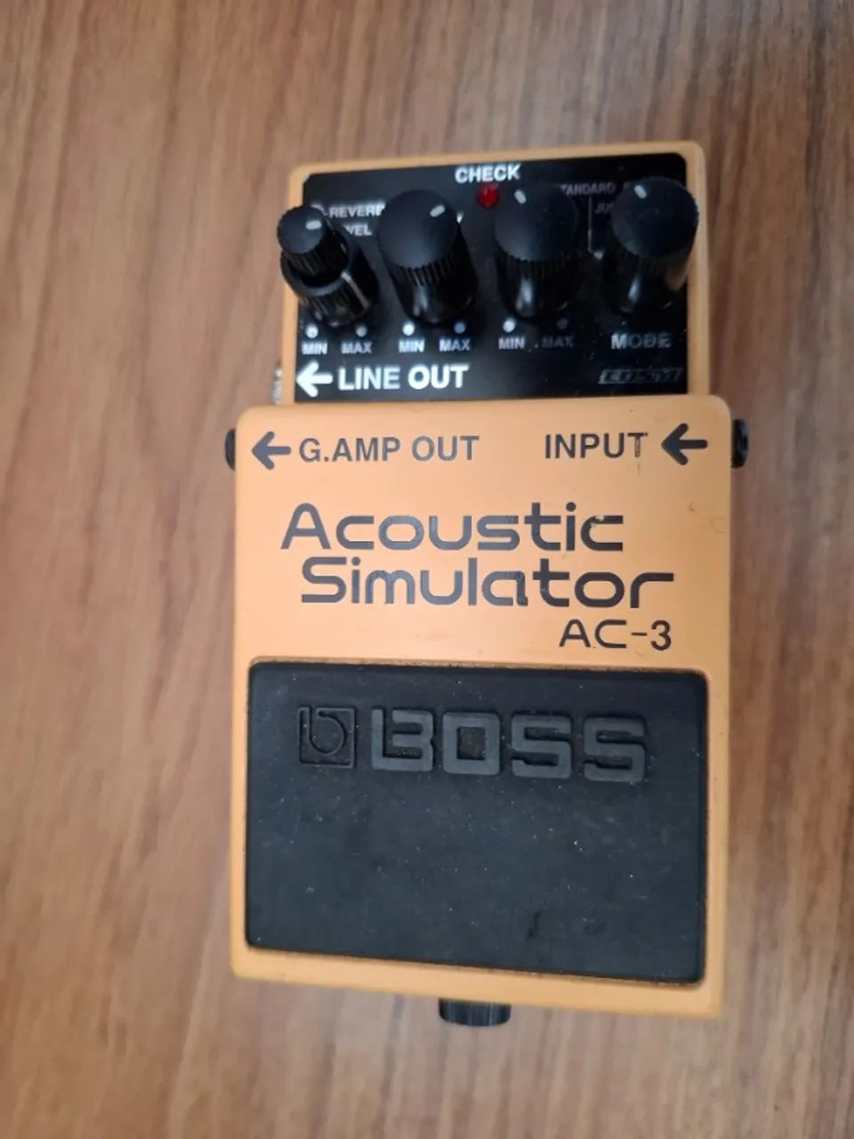Pedal Simulador de Violão BOSS AC-3 Acoustic Simulator AC3