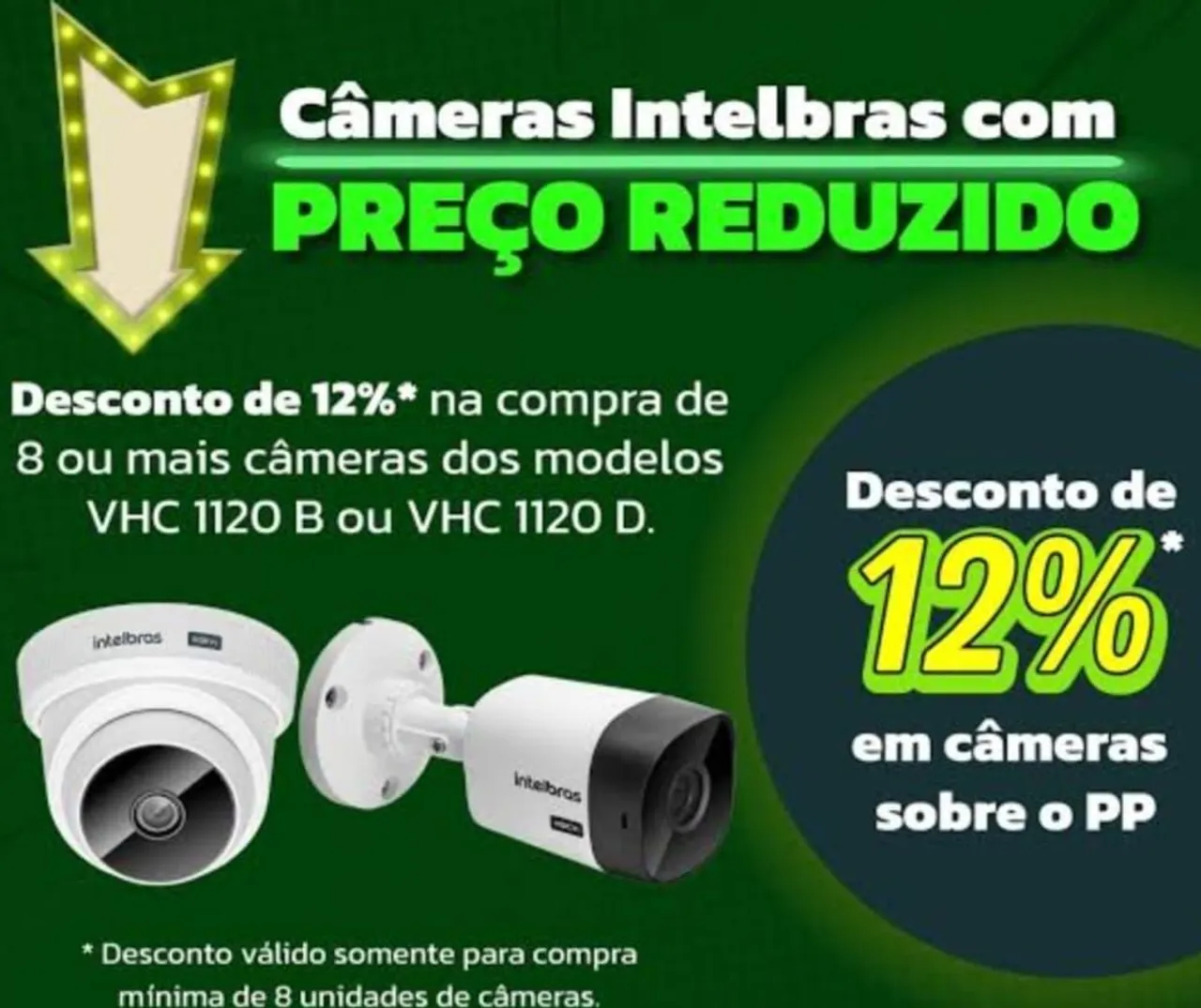 Super oferta até 12% de desconto confira câmera intelbras