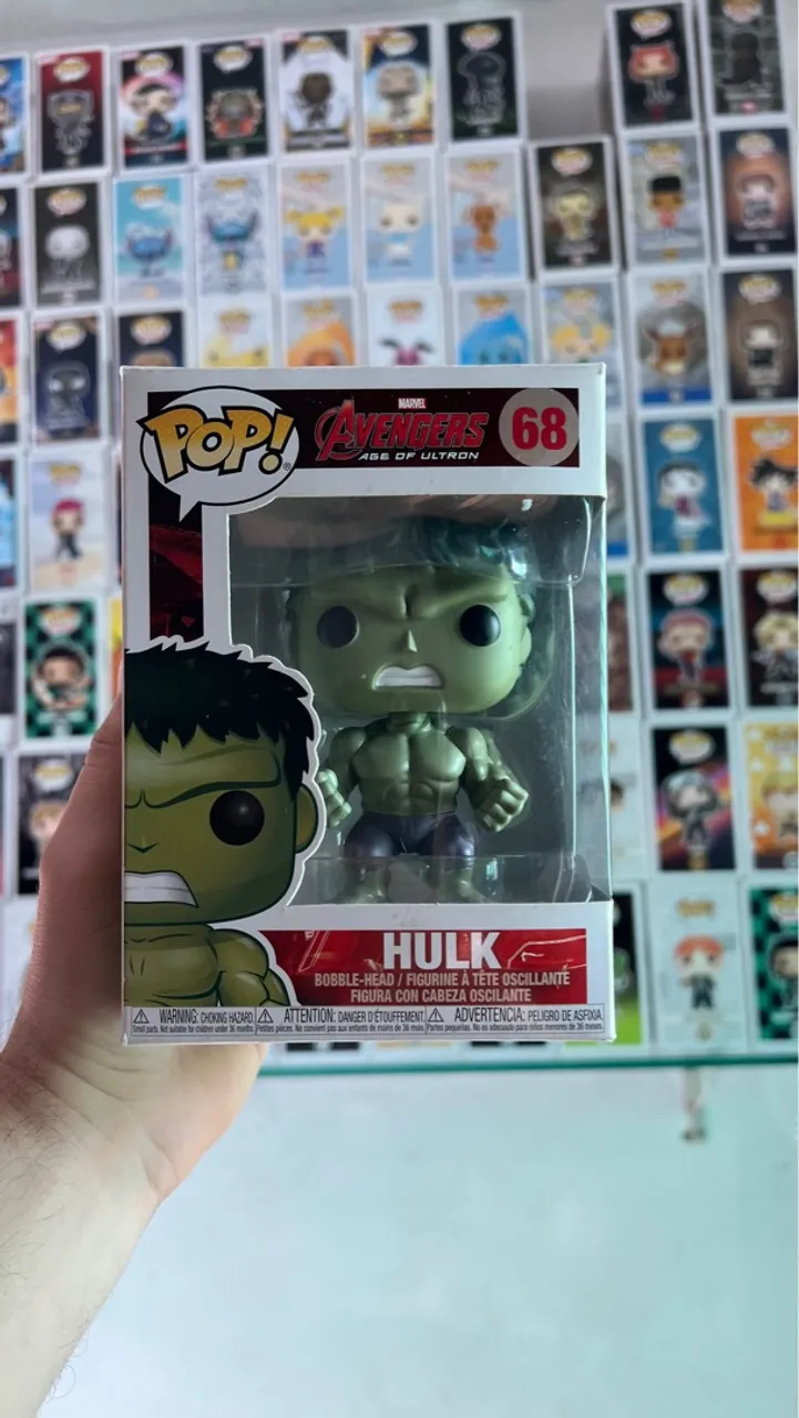 Funko Pop! Hulk Vingadores Era de Ultron N°68