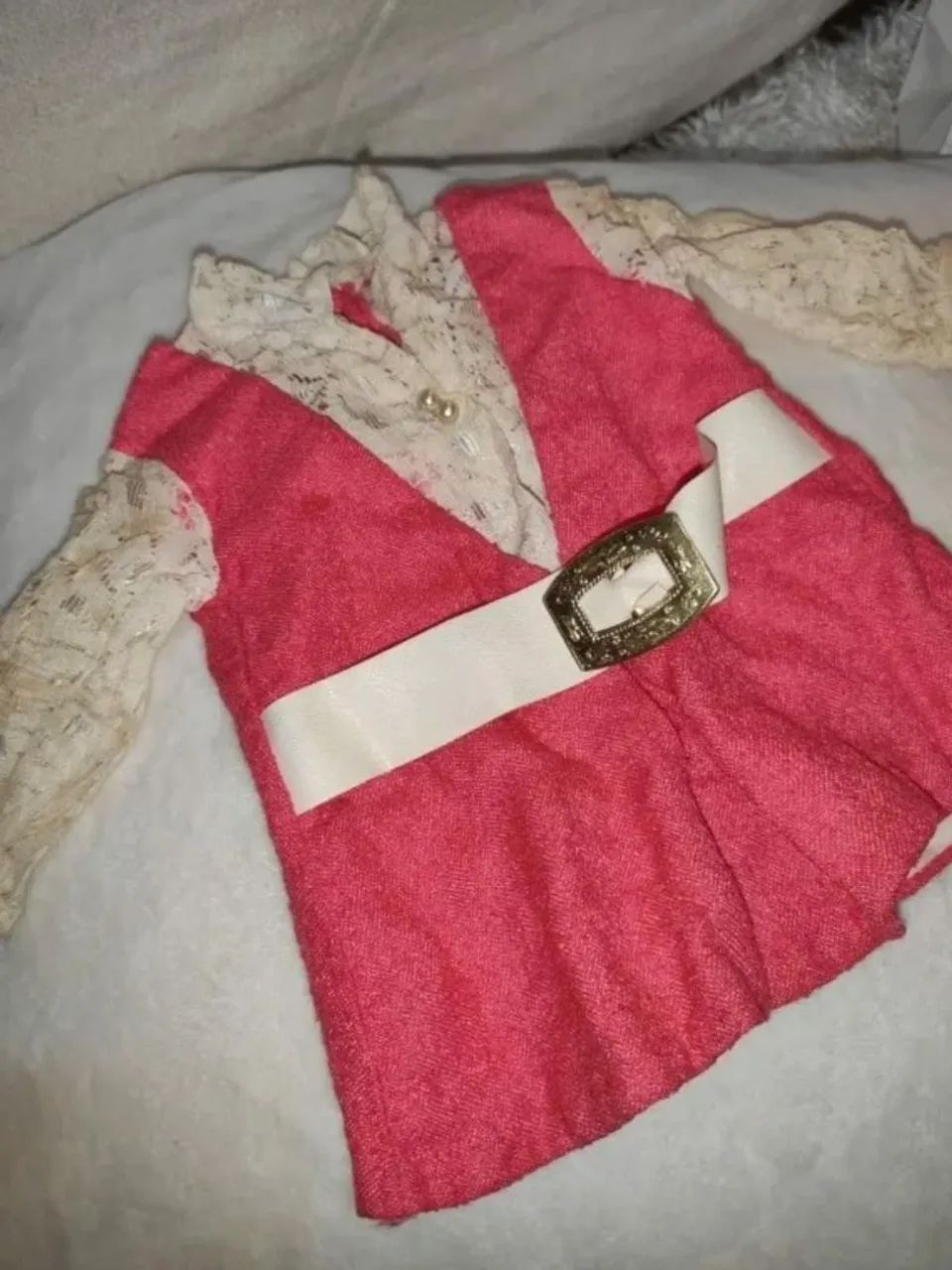 Roupa Boneca Estrela Original Candy Anos 70 Vestido Rosa - Foto 2