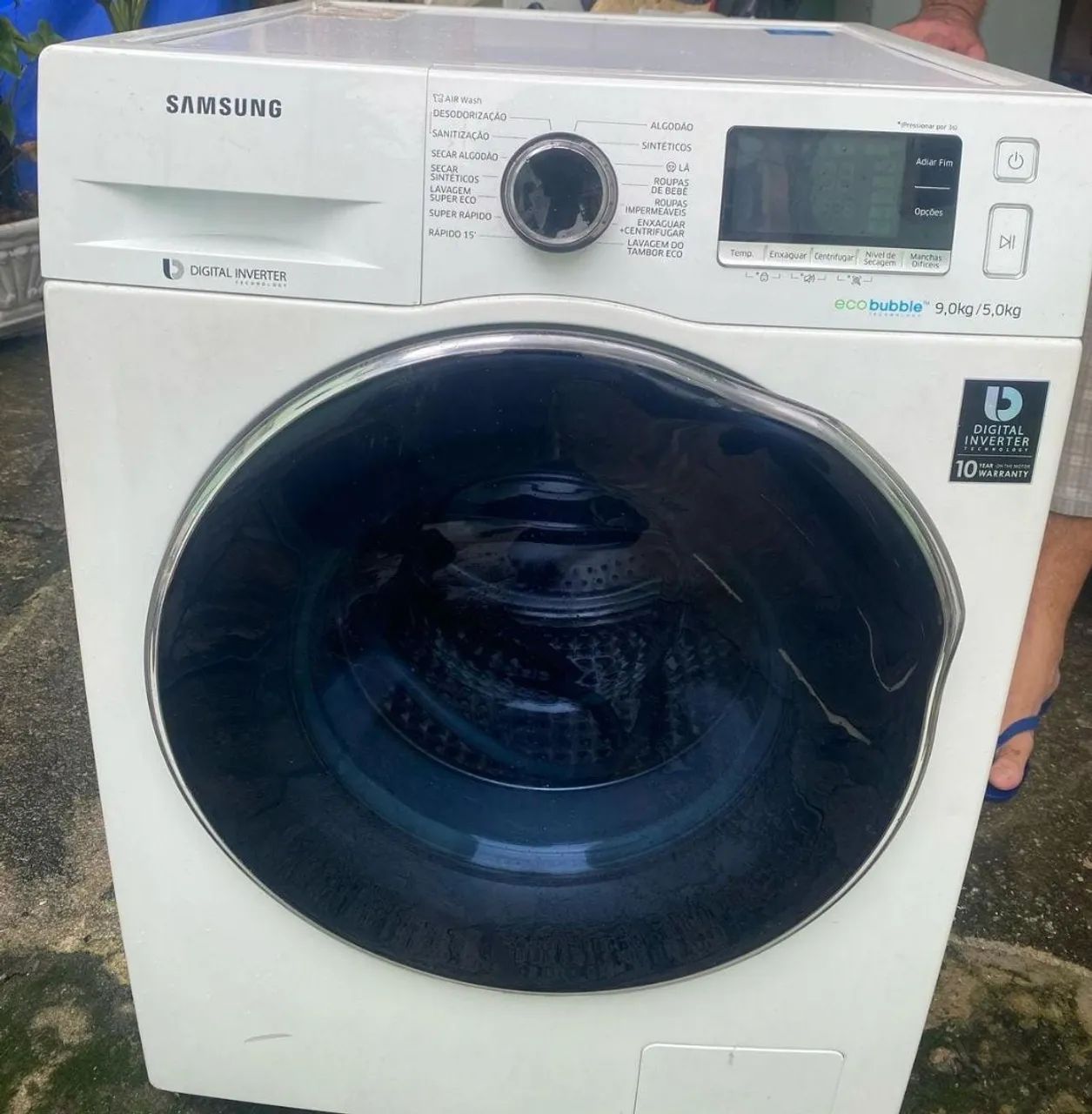 Máquina de Lavar e Secar Samsung - Estou de mudança 