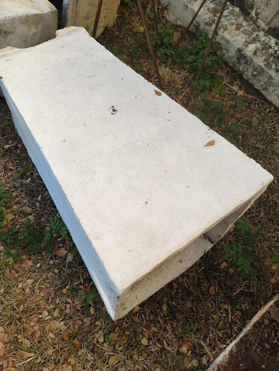 2 Vasos de cimento para jardim