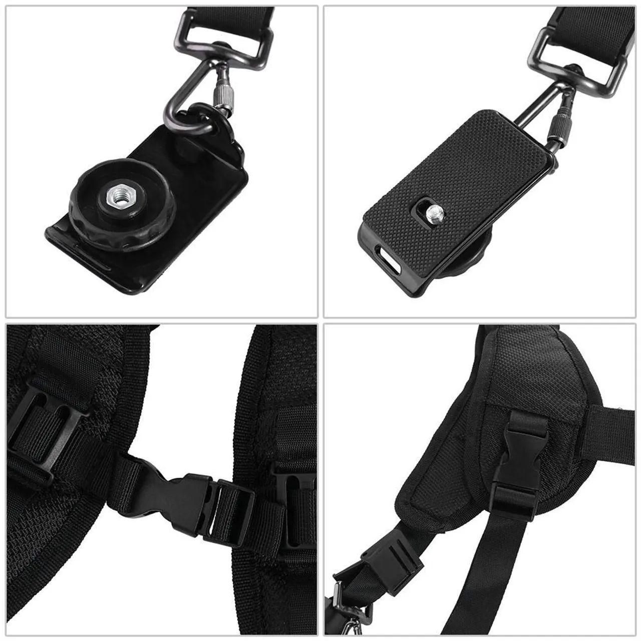 Alça Dupla ajustável para Câmera DSLR - Novo  - Foto 6