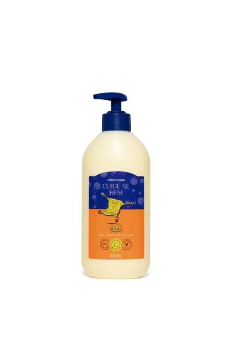Loção Desodorante Hidratante Cuide-se Bem<br> Bob Esponja 400ml - Foto 2
