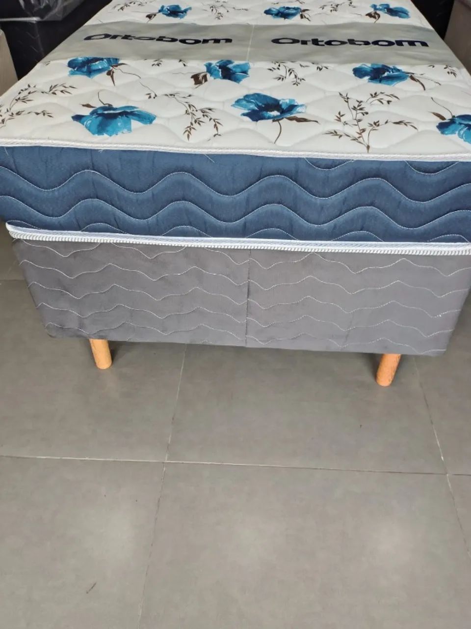 BASE MAIS COLCHÃO ORTOBOM COM ENTREGA IMEDIATA - Foto 3