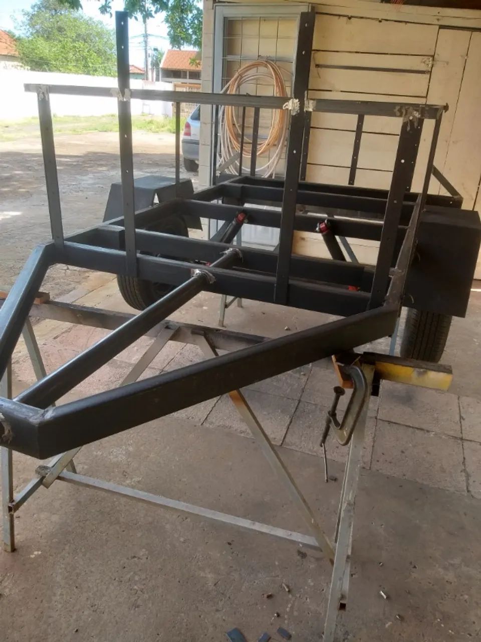 carretinha tipo fazendinha para 400, 500, 600 e 750 kg - Foto 4