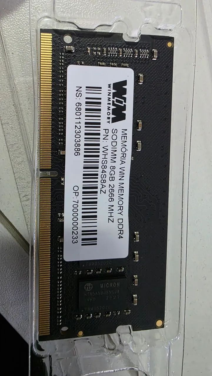 Notebook Memory 8GB DDR464739358359938120