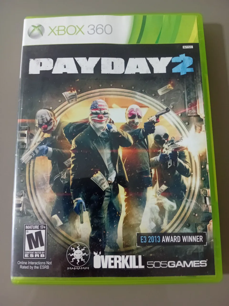 Pay Day 2 Original Xbox 360