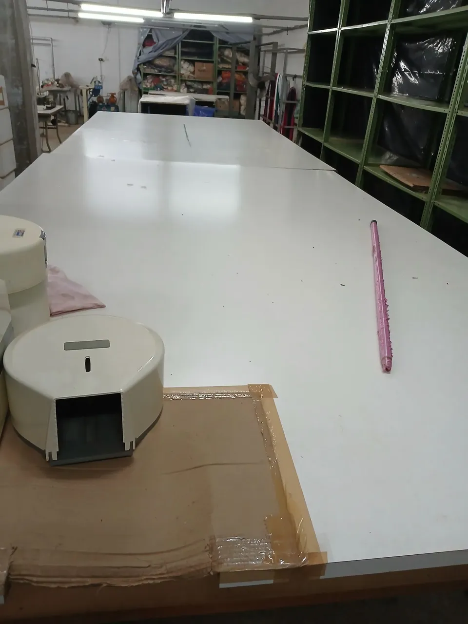 Mesa de corte de costura