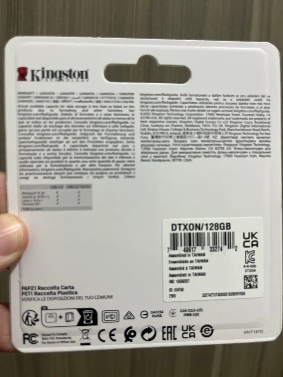 Pendrive Kingston 128GB - Velocidade e Segurança - Foto 2