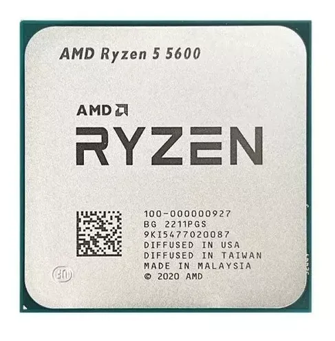 Processador Ryzen 5 5600 (NOVO)