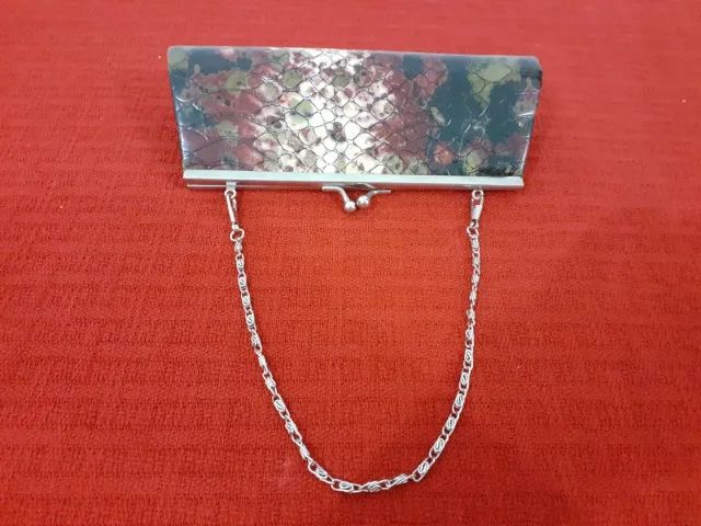 Bolsa de mão com fecho de metal - Foto 4