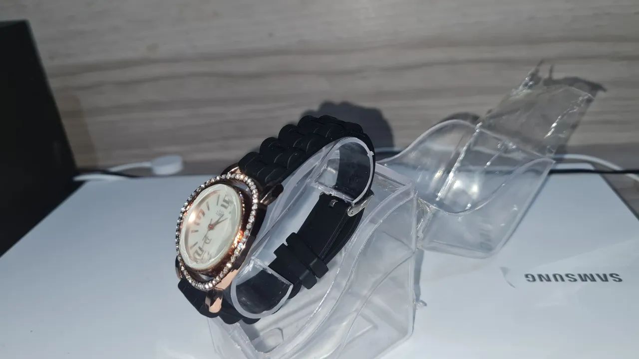 Relógio feminino com strass Ana Hickmann  - Foto 5