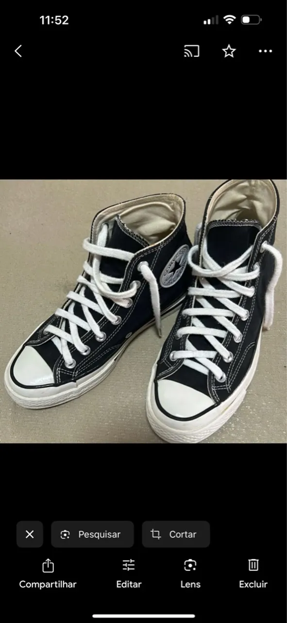 Tênis Converse All Star Preto