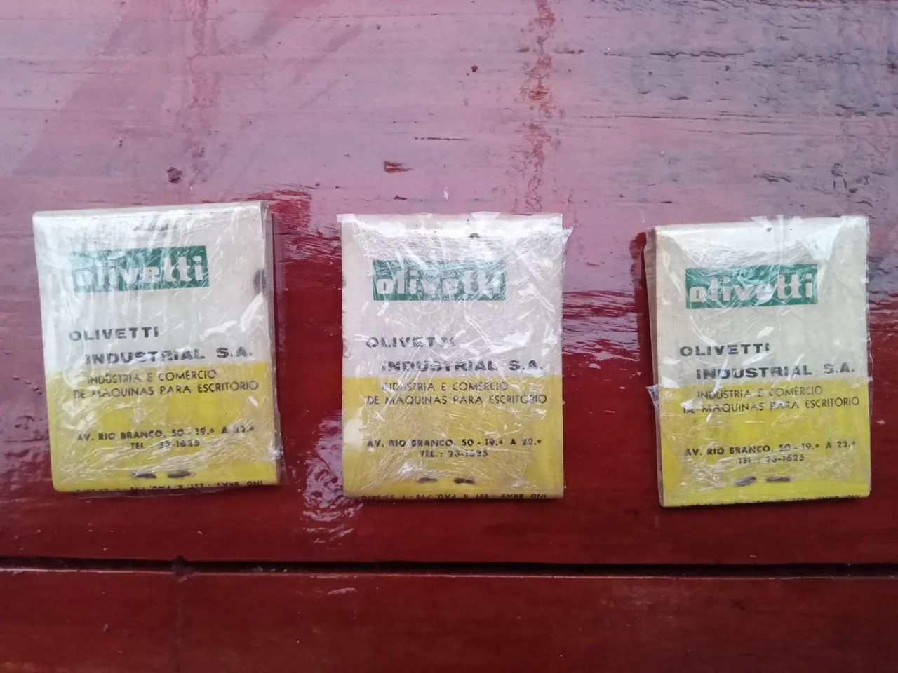 Coleção Caixinhas de Fósforos Antigas Olivetti - Foto 2