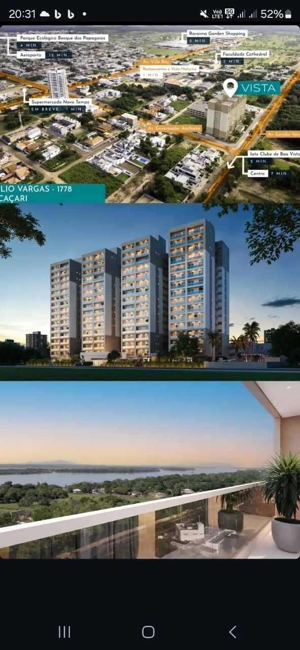 APARTAMENTOS NO CAÇARI uma quadra do VARANDAS