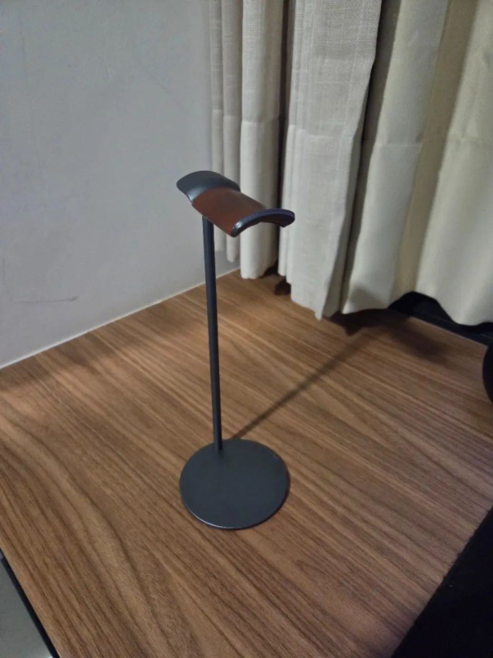 Suporte Headphone Fone De Ouvido Alumínio Premium De Mesa Cinza - Foto 4