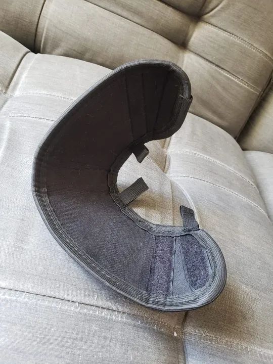 colar elizabetano filhote ou cães de pequeno porte - flexível - Foto 4