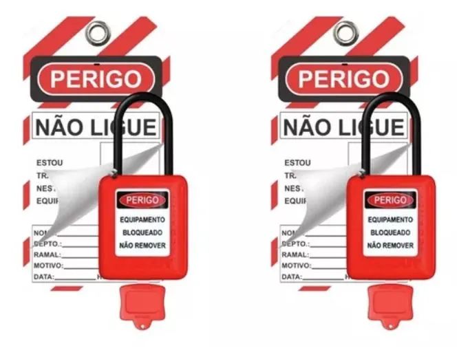 Kit de trava de segurança para trabalho nr12 - Foto 4