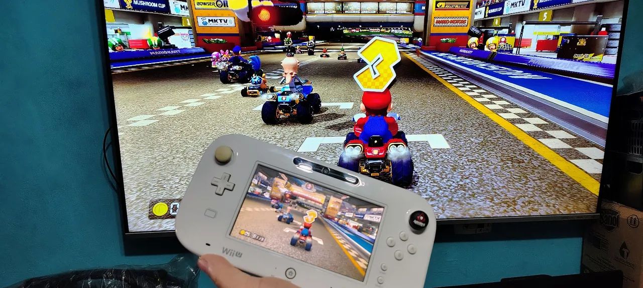 Nintendo Wii u funcionando 